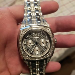Fully paved bulova 40mm mens watch